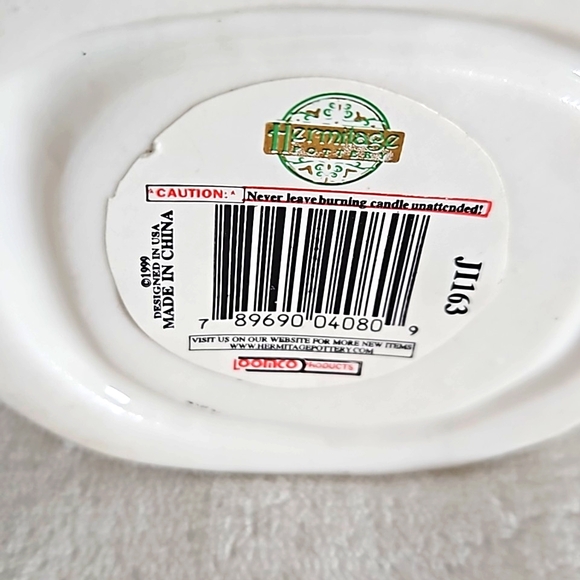 1999 Hermitage Pottery Candle Holder. - Picture 7 of 13